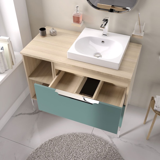alani 900 petrol blue vanity square basin and shelves alani 900 petrol blue vanity square basin and shelves