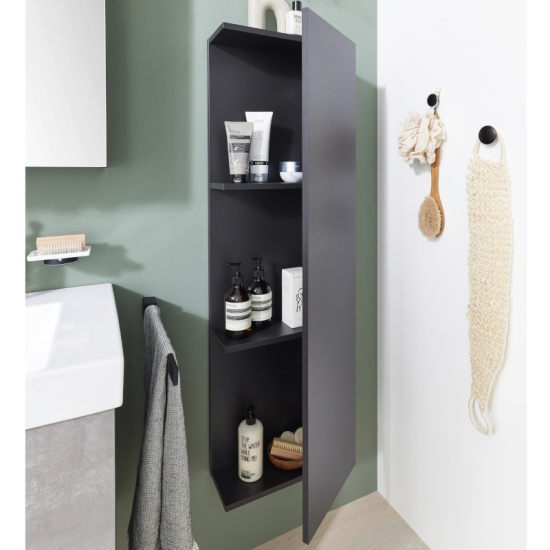 Optional Wall Cabinet for Laguna Magic 900mm Wall Hung Vanity Unit Tall Cabinet Close-up for Laguna Magic 900mm Vanity Sink Unit