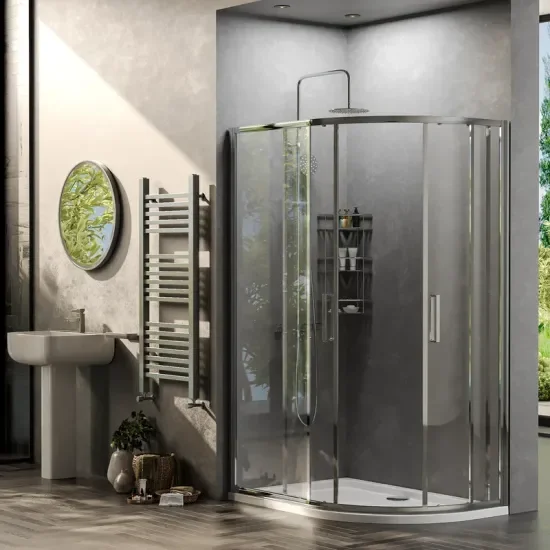 Radiant Deluxe Offset Quadrant 1200 x 800mm Shower Enclosure (Chrome Profiles, 1900mm Height) 7 Radiant Deluxe Offset Quadrant 1200 x 800mm Shower Enclosure (Chrome Profiles, 1900mm Height) 7