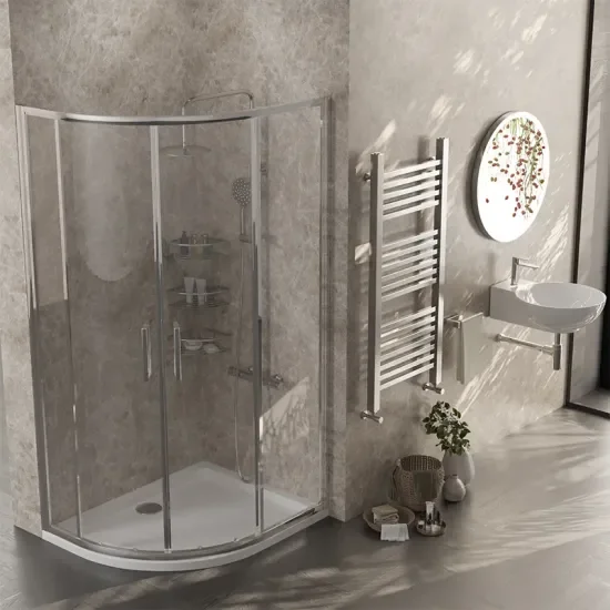Radiant Deluxe Offset Quadrant 1000 x 800mm Shower Enclosure (Chrome Profiles, 1900mm Height) 4 Radiant Deluxe Offset Quadrant 1000 x 800mm Shower Enclosure (Chrome Profiles, 1900mm Height) 4