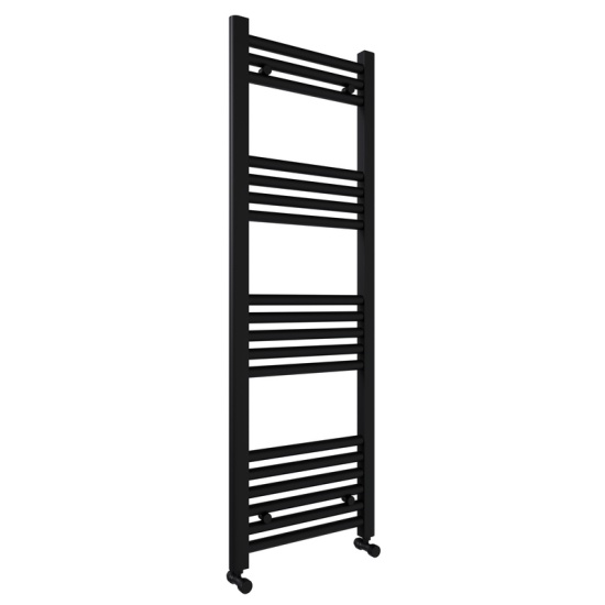 Product Image for Black Straight Towel Rail 400 x 1200