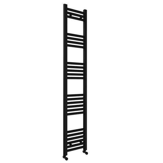 Product Image for Black Straight Towel Rail 300 x 1600