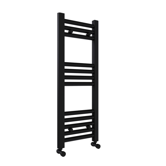 Product Image for Black Straight Towel Rail 300 x 800
