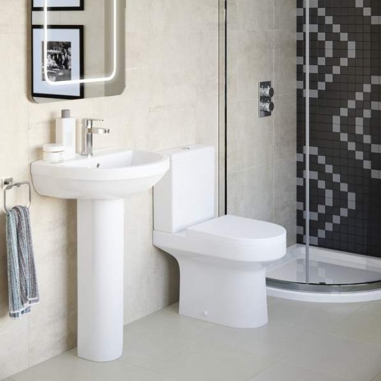 Charlie Close-coupled Open Back Toilet