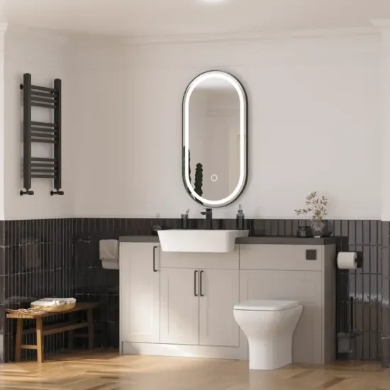 Oliver 1300 Cashmere Shaker Fitted Furniture