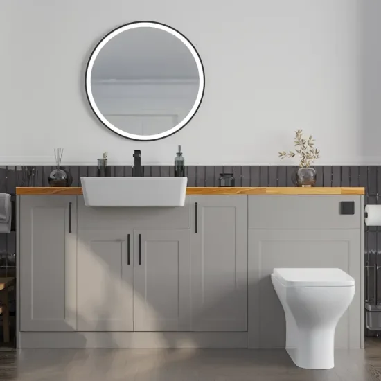 Oliver 1800 Cashmere Shaker Fitted Furniture Oliver 1800 Cashmere Shaker Fitted Furniture