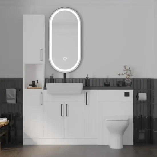 Main product image for the Oliver White 1600 Shaker Fitted Furniture 1