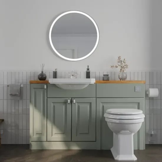 Oliver Sage Green 1400 Shaker Fitted Furniture