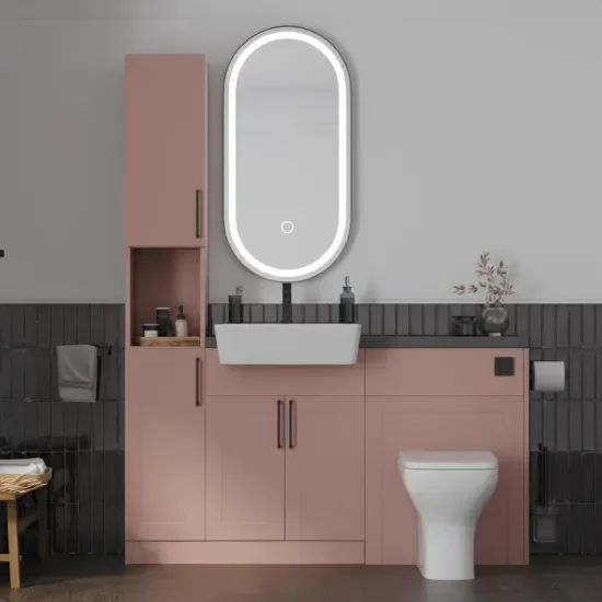 Main product image for the Oliver Pink 1500 Shaker Fitted Furniture 1