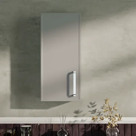 Oliver Dust Grey 300mm Wall Cabinet with Slim Shaker Door