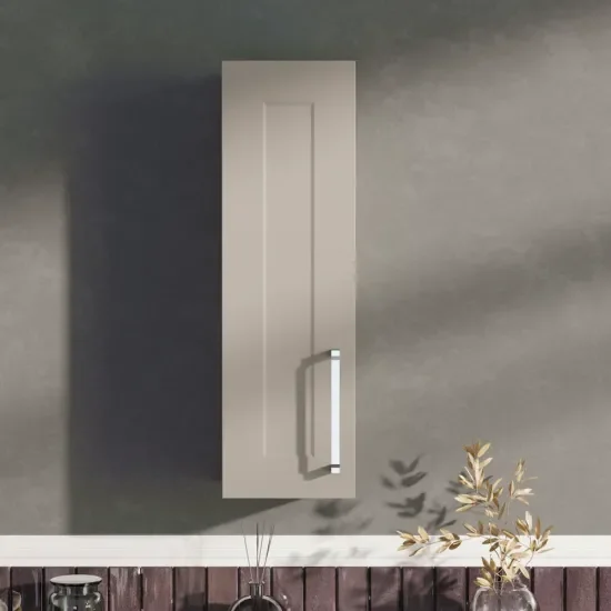 Oliver Dust Grey 200mm Wall Cabinet with Slim Shaker Door