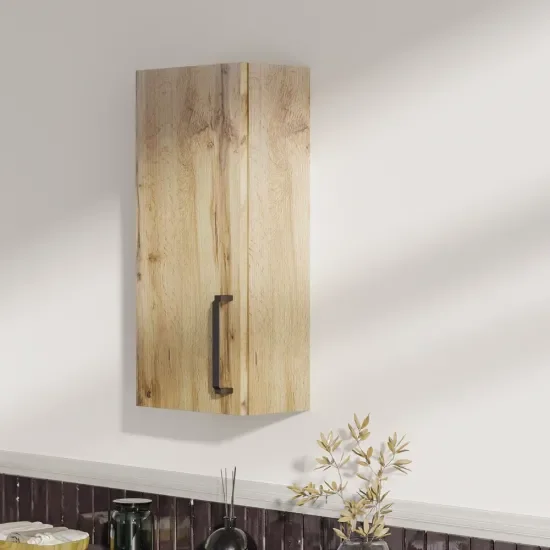 Oliver Oak 300mm Wall Cabinet