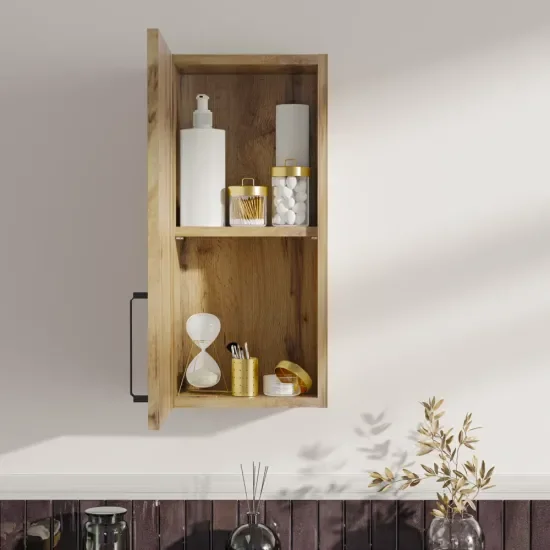 Oliver Oak 300mm Wall Cabinet