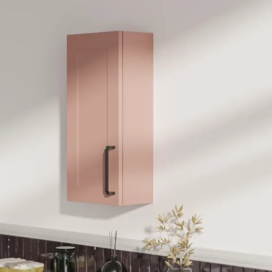 Oliver Pink 300mm Wall Cabinet with Shaker Door