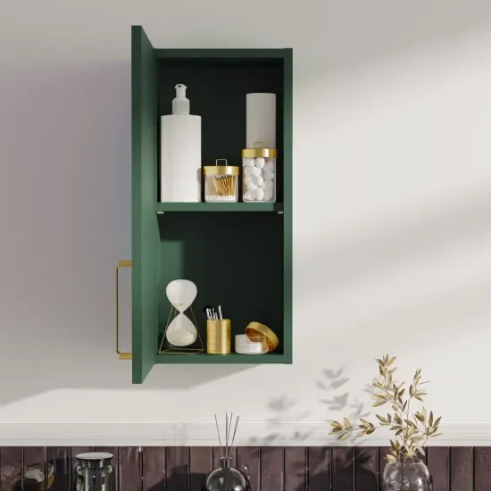 Oliver Matt Green 300mm Wall Cabinet