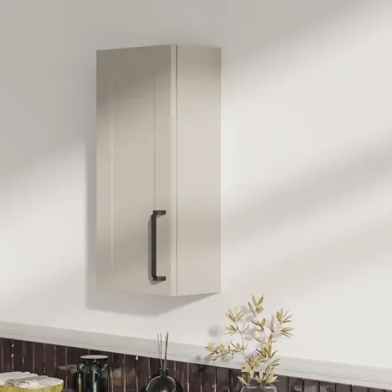Oliver Cashmere 300mm Wall Cabinet with Shaker Door