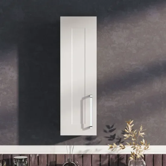 Oliver Matt White 200mm Wall Cabinet with Shaker Door (Slim & Standard)