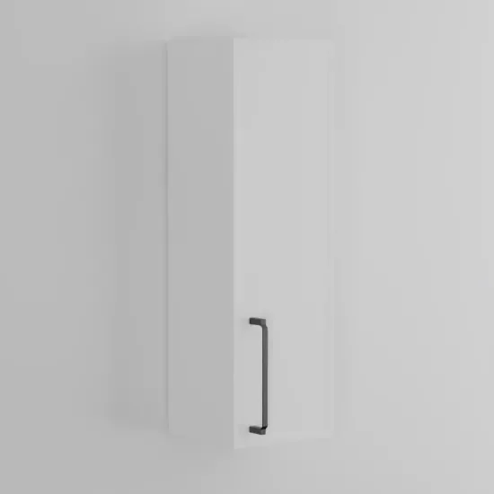 Product Image for Oliver Matt White 200mm Wall Cabinet with Shaker Door (Slim & Standard)