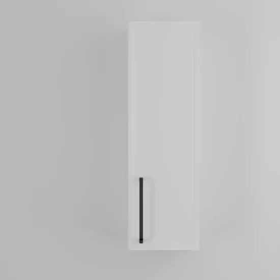 Product Image for Oliver Matt White 200mm Wall Cabinet with Shaker Door (Slim & Standard)