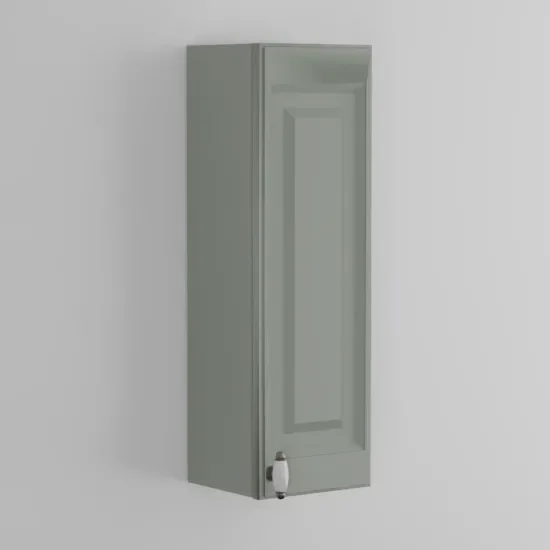 Main Product Image for Oliver Sage Green 200mm Wall Cabinet with Traditional Shaker Door