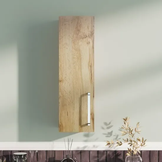 Oliver Oak 200mm Wall Cabinet