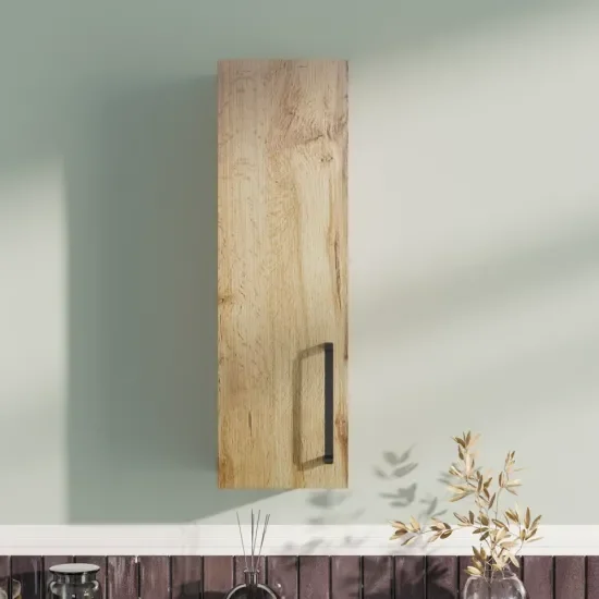 Oliver Oak 200mm Wall Cabinet