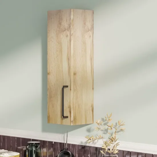 Oliver Oak 200mm Wall Cabinet