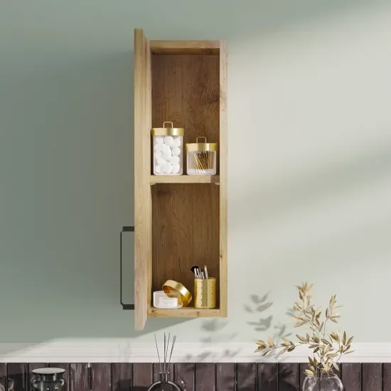 Oliver Oak 200mm Wall Cabinet