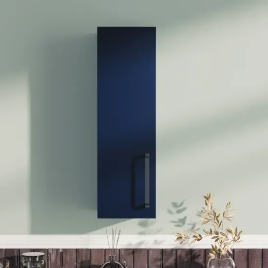 Oliver Navy Blue 200mm Wall Cabinet