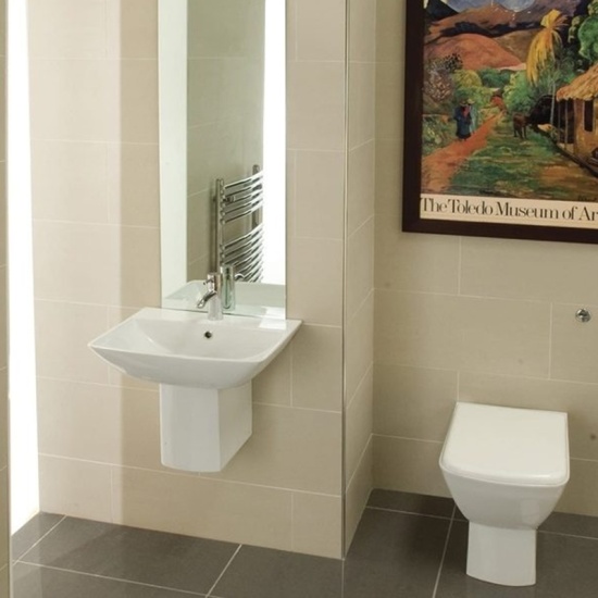 Summit 500 Basin & Half Pedestal