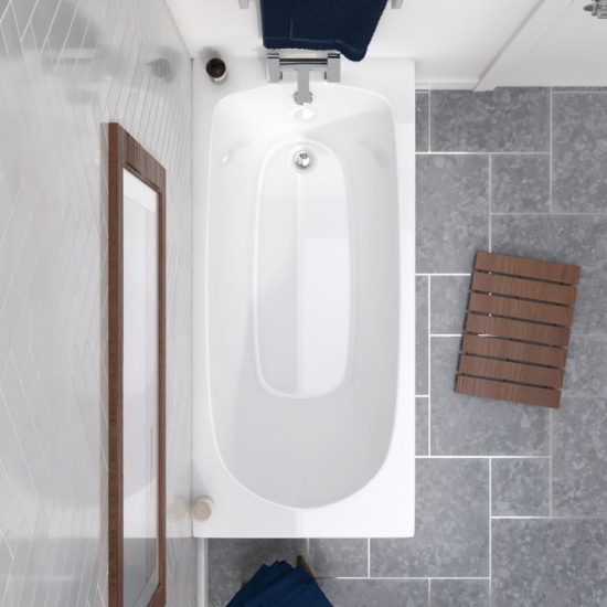 Mercury 1700x700 Straight Bath