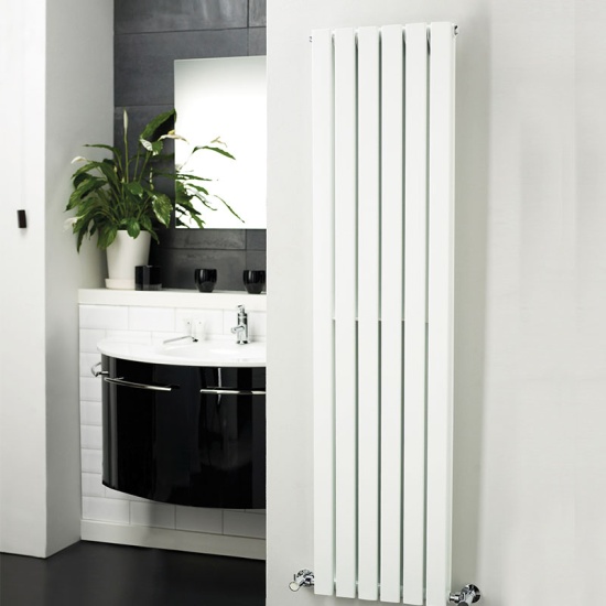 White Sloane Single Panel Radiator