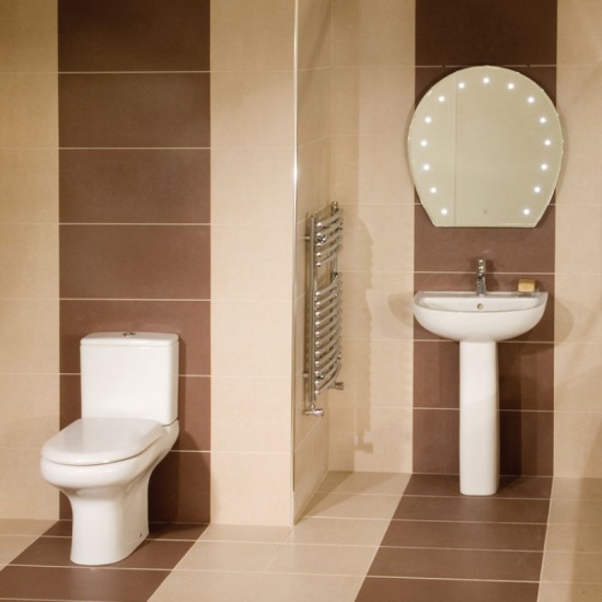 Compact 4 Piece Bathroom Suite 2 Extra Product Image For Compact 4 Piece Bathroom Suite 2
