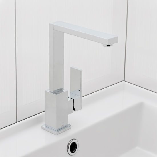 Mono Sink Mixer Single Lever Deck Mounted