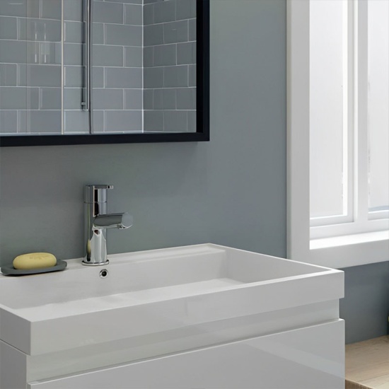 Sens Basin Tap Single Lever Deck Mount Inc Waste