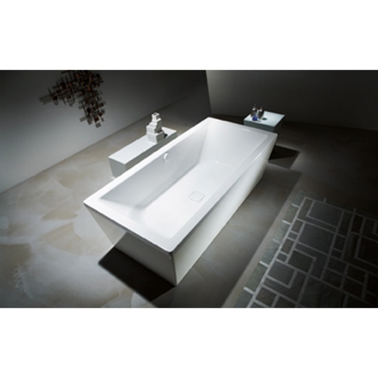 Conoduo Rectangular Large Steel Bath: Freestanding, Double-ended, Various Sizes Extra Product Image For 1700Mm 1800Mm 1900Mm Or 2000Mm Large Double Ended Rectangular Steel Bath Kaldewei Conoduo 2