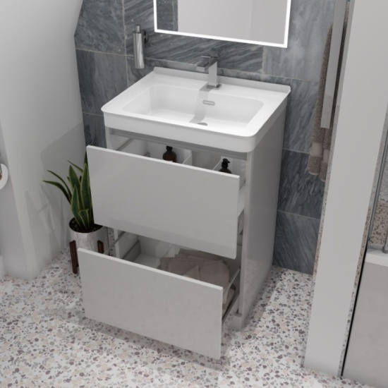 Ashford 600 Grey Basin Unit