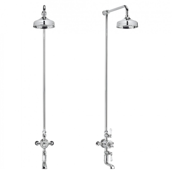 Belgravia Exposed Thermostatic Bathroom Shower 8