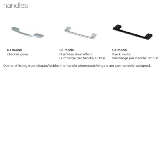 Pelipal Colour Chart HANDLE for the CASSCA Range Pelipal Colour Chart HANDLE for the CASSCA Range