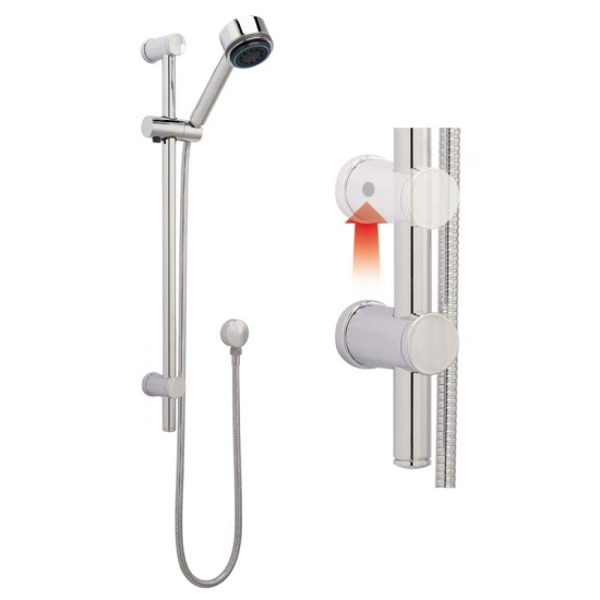 Chrome Slide Rail Kit Multi-Function Handset