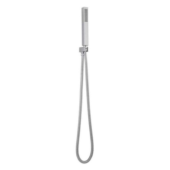 Chrome Sq Outlet Elbow with Parking Bracket and Kit