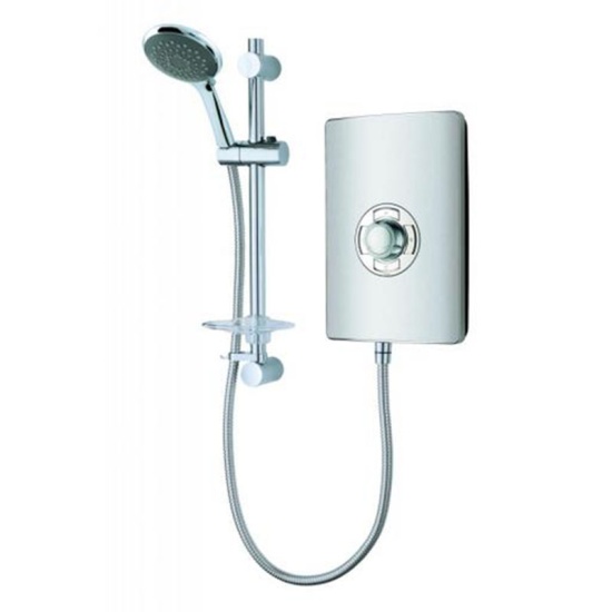 Elegance Electric Shower 8.5kW metallic and chrome