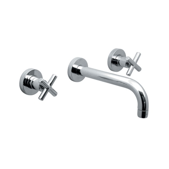 Elements Water 3 Hole Basin Mixer 200mm Spout Elements Water 3 Hole Basin Mixer 200mm Spout