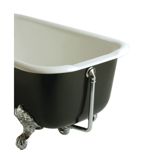Exposed Bath Waste Pplug Chrome round