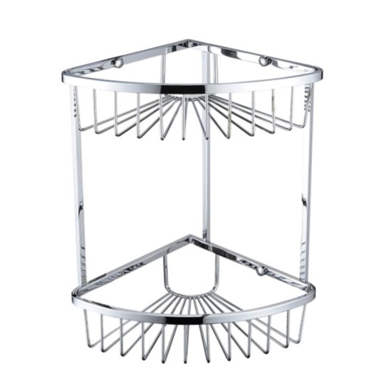 Heritage 2 Tier Wire Basket basket Accessories Bathroom