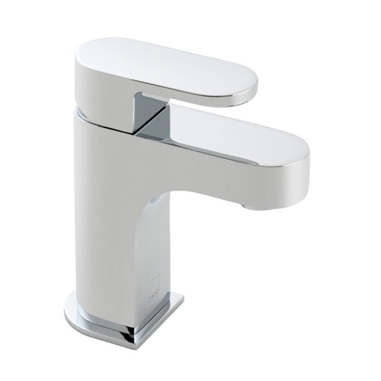 Life Mini Mono Basin Mixer Single Lever Deck Mounted Smooth Bodied Waste Optional