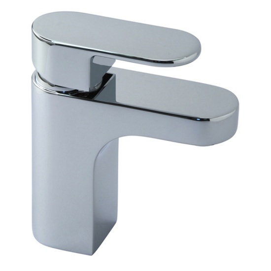Life Mono Basin Mixer Smooth Bodied Single Lever Deck Mounted Waste Optional