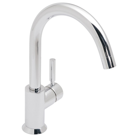 Mono Sink Mixer With Swivel Spout Single Lever Deck Mounted