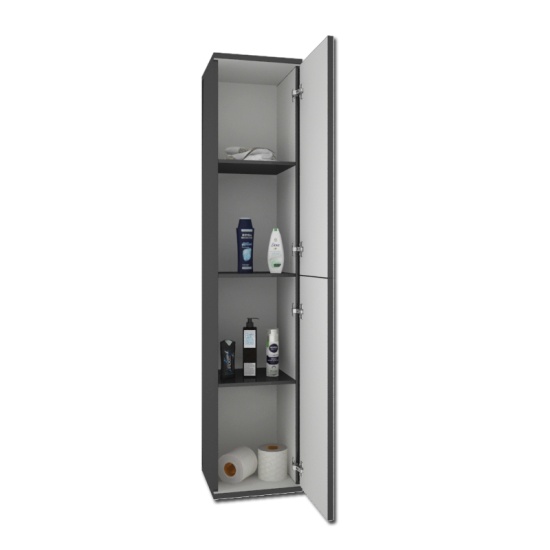 Patello Bathroom Furniture Suite with 2 Mirror Cabinets Extra Product Image For Patello Bathroom Furniture Suite With 2 Mirror Cabinets 8