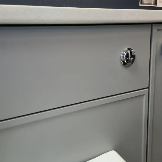 Oliver Dust Grey 1300 Slim Shaker Fitted Furniture